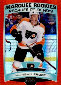 2019-20 O-Pee-Chee Platinum - Red Prism #152 Morgan Frost Front