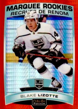 2019-20 O-Pee-Chee Platinum - Red Prism #174 Blake Lizotte Front