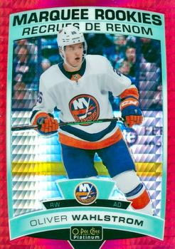 2019-20 O-Pee-Chee Platinum - Red Prism #176 Oliver Wahlstrom Front