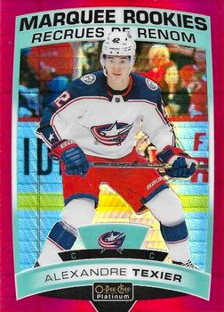 2019-20 O-Pee-Chee Platinum - Red Prism #188 Alexandre Texier Front