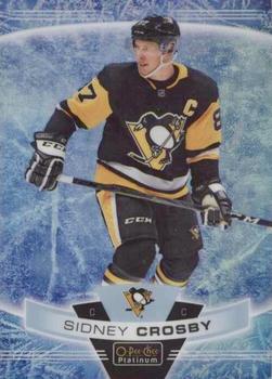 2019-20 O-Pee-Chee Platinum - Arctic Freeze #1 Sidney Crosby Front