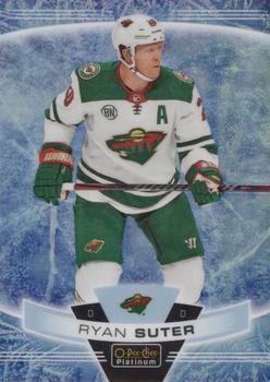 2019-20 O-Pee-Chee Platinum - Arctic Freeze #17 Ryan Suter Front