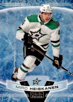 2019-20 O-Pee-Chee Platinum - Arctic Freeze #31 Miro Heiskanen Front