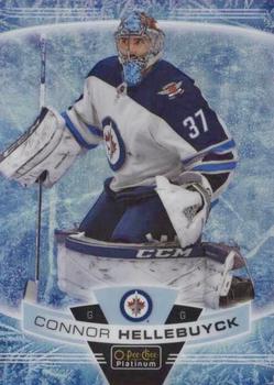 2019-20 O-Pee-Chee Platinum - Arctic Freeze #41 Connor Hellebuyck Front