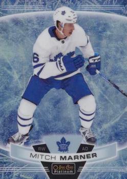 2019-20 O-Pee-Chee Platinum - Arctic Freeze #119 Mitch Marner Front