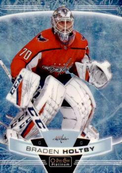 2019-20 O-Pee-Chee Platinum - Arctic Freeze #120 Braden Holtby Front