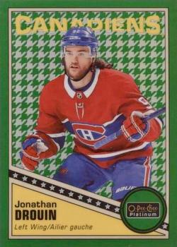2019-20 O-Pee-Chee Platinum - Retro Green Houndstooth #R-38 Jonathan Drouin Front