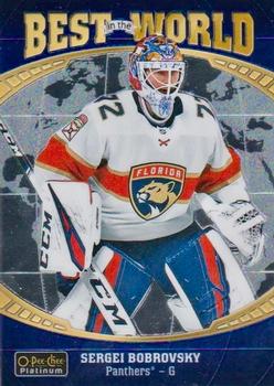 2019-20 O-Pee-Chee Platinum - Best in the World #BW-4 Sergei Bobrovsky Front
