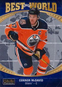 2019-20 O-Pee-Chee Platinum - Best in the World #BW-6 Connor McDavid Front