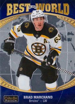 2019-20 O-Pee-Chee Platinum - Best in the World #BW-8 Brad Marchand Front