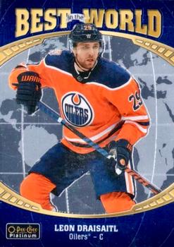 2019-20 O-Pee-Chee Platinum - Best in the World #BW-9 Leon Draisaitl Front