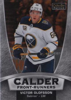 2019-20 O-Pee-Chee Platinum - Calder Front-Runners #CF-3 Victor Olofsson Front