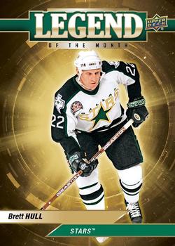 2019-20 Upper Deck Game Dated Moments - Legend of the Month Achievements #L-4 Brett Hull Front