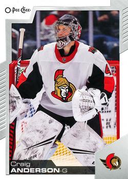 2020-21 O-Pee-Chee #16 Craig Anderson Front