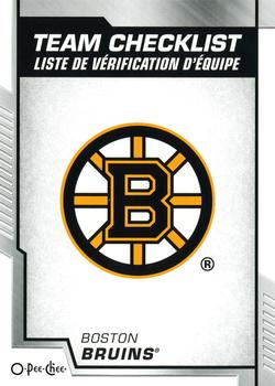 2020-21 O-Pee-Chee #553 Boston Bruins Front