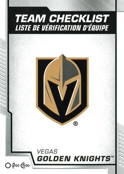 2020-21 O-Pee-Chee #579 Vegas Golden Knights Front