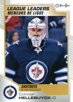 2020-21 O-Pee-Chee #588 Connor Hellebuyck Front