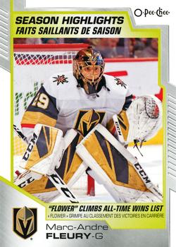 2020-21 O-Pee-Chee #596 Marc-Andre Fleury Front
