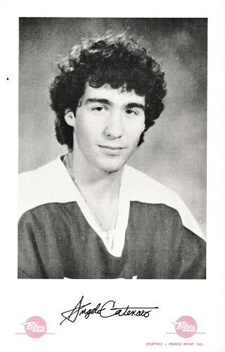 1983-84 Peterborough Petes (OHL) #NNO Angelo Catenaro Front