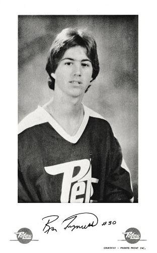 1984-85 Peterborough Petes (OHL) #NNO Ron Tugnutt Front