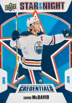 2019-20 Upper Deck Credentials - Star of the Night #1S-01 Connor McDavid Front