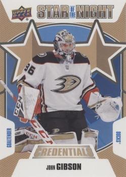 2019-20 Upper Deck Credentials - Star of the Night #2S-05 John Gibson Front