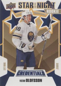 2019-20 Upper Deck Credentials - Star of the Night #3S-10 Victor Olofsson Front