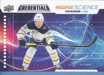 2019-20 Upper Deck Credentials - Rookie Science #RS-09 Victor Olofsson Front