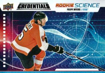 2019-20 Upper Deck Credentials - Rookie Science #RS-23 Philippe Myers Front