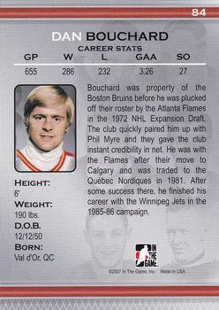 2006-07 In The Game Between The Pipes - Spring Expo #84 Dan Bouchard Back