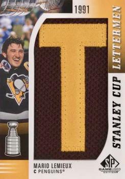 2019-20 SP Game Used - Stanley Cup Letterman Patches #SCL-ML-T Mario Lemieux Front