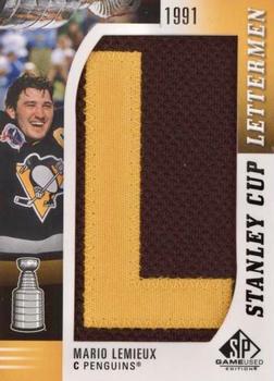 2019-20 SP Game Used - Stanley Cup Letterman Patches #SCL-ML-L Mario Lemieux Front