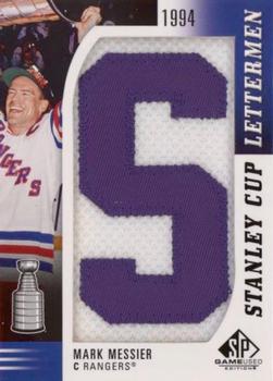 2019-20 SP Game Used - Stanley Cup Letterman Patches #SCL-MM-S Mark Messier Front