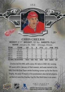 2020-21 Upper Deck Artifacts #153 Chris Chelios Back