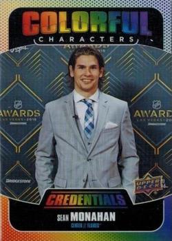 2019-20 Upper Deck Credentials - Colorful Characters #CC-5 Sean Monahan Front