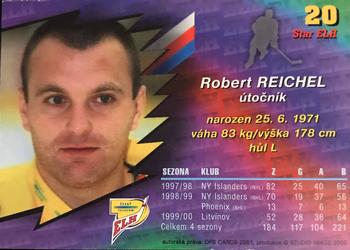 2000-01 Czech OFS - Star Emerald #20 Robert Reichel Back