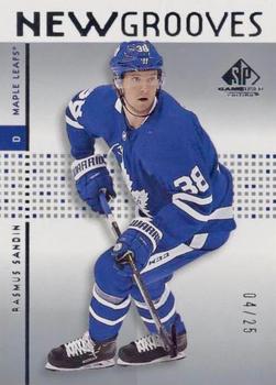 2019-20 SP Game Used - New Grooves Achievement #NG-7 Rasmus Sandin Front