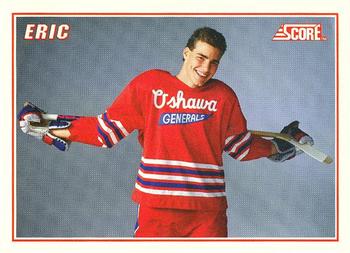 1990-91 Score American - Eric Lindros Bonus Cards #B5 Eric Lindros Front
