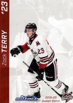 2019-20 Guelph Storm (OHL) Limited Edition Set 1 #NNO Zack Terry Front