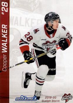 2019-20 Guelph Storm (OHL) Limited Edition Set 1 #NNO Cooper Walker Front