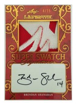 2019-20 Leaf Ultimate - Ultimate Super Swatch Signatures - Bronze #SSS-BS1 Brendan Shanahan Front