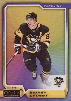 2018-19 O-Pee-Chee Platinum - Photo Variations Rainbow Color Wheel #PV-5 Sidney Crosby Front