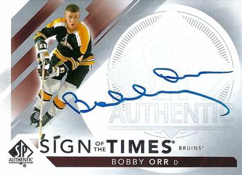 2019-20 SP Authentic - 2017-18 SP Authentic Update II #SOTT-BO Bobby Orr Front