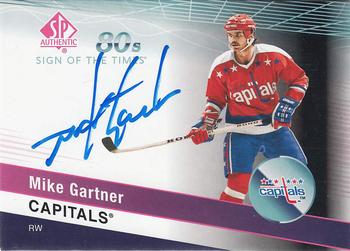 2019-20 SP Authentic - 2018-19 SP Authentic Update I #ST80-MG Mike Gartner Front
