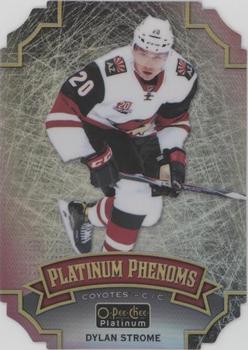 2016-17 O-Pee-Chee Platinum - Platinum Phenoms Cracked Ice Die Cuts #OPP-DS Dylan Strome Front