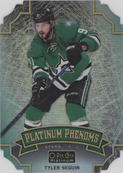 2016-17 O-Pee-Chee Platinum - Platinum Phenoms Cracked Ice Die Cuts #OPP-TS Tyler Seguin Front