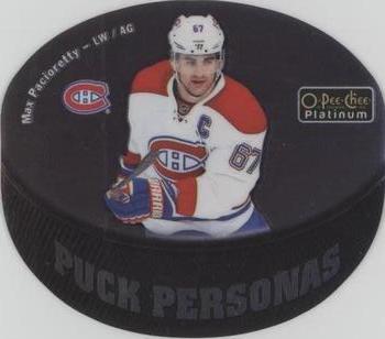 2016-17 O-Pee-Chee Platinum - Puck Personas Cracked Ice Die Cuts #PP-13 Max Pacioretty Front