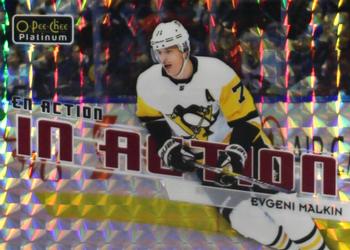 2018-19 O-Pee-Chee Platinum - In Action Mosaic #IA-5 Evgeni Malkin Front