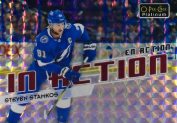 2018-19 O-Pee-Chee Platinum - In Action Mosaic #IA-9 Steven Stamkos Front