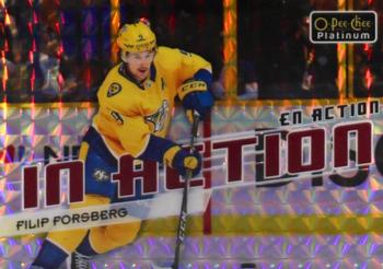 2018-19 O-Pee-Chee Platinum - In Action Mosaic #IA-17 Filip Forsberg Front